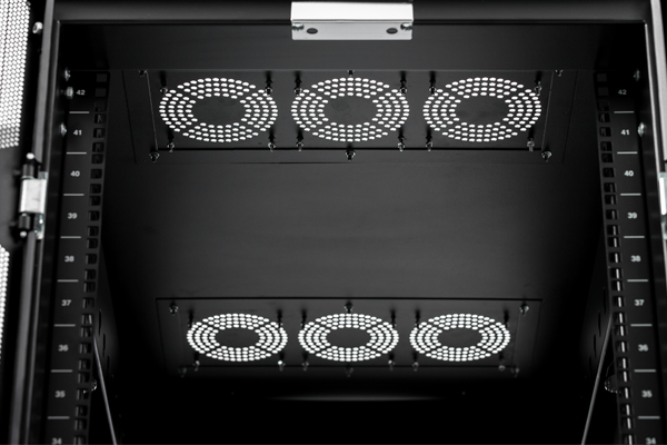 HP-8827 CURVE 19" HIGH PERFORATION EXPORT SERVER RACK 27U (80X80 cm.)
